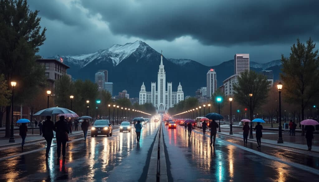 explore the patterns of rain and precipitation in salt lake city, including seasonal variations, forecasted weather changes, and the impact on the local environment. stay informed about what to expect in this vibrant city!